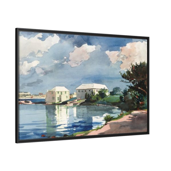 88289-360.jpg Salt Kettle, Bermuda by Winslow Homer Framed Canvas