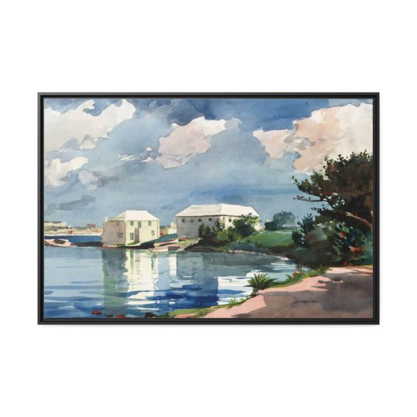 88289-361.jpg Salt Kettle, Bermuda by Winslow Homer Framed Canvas