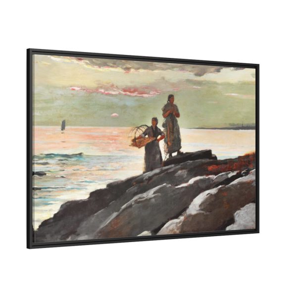 88289-365.jpg Saco Bay by Winslow Homer Framed Canvas