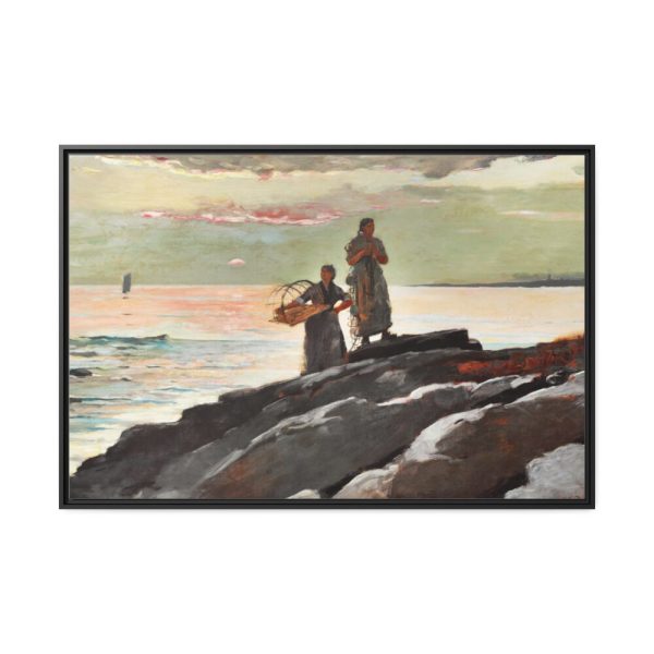 88289-366.jpg Saco Bay by Winslow Homer Framed Canvas