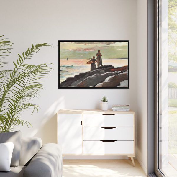 88289-368.jpg Saco Bay by Winslow Homer Framed Canvas