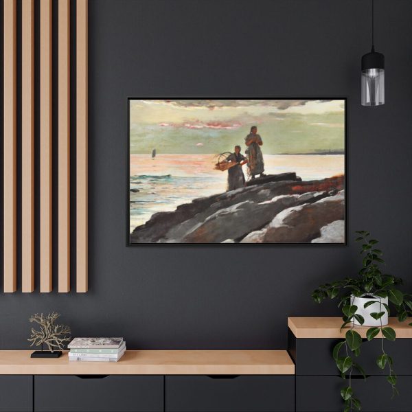 88289-369.jpg Saco Bay by Winslow Homer Framed Canvas