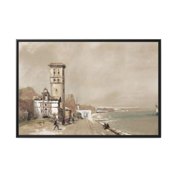 88289-371.jpg Dawlish by David Roberts Framed Canvas