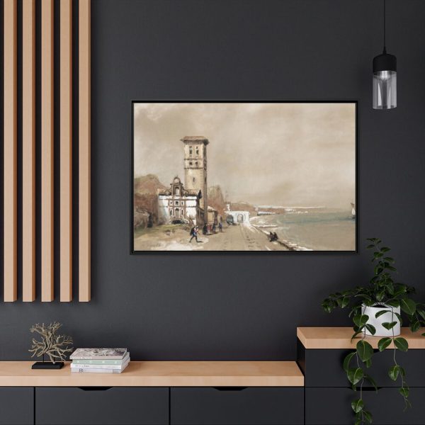 88289-374.jpg Dawlish by David Roberts Framed Canvas