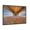 88289-385.jpg Pier Jetty Wooden Beach Framed Canvas