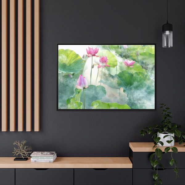 88289-394.jpg Lotus Summer Framed Canvas