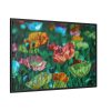 88289-395.jpg Colorful Blooming Poppies Framed Canvas