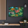 88289-399.jpg Colorful Blooming Poppies Framed Canvas