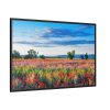 88289-400.jpg Red Poppy Field Framed Canvas