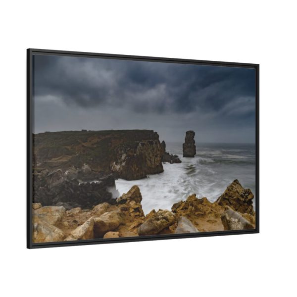 88289-415.jpg Coastline Ocean Cliffs Framed Canvas