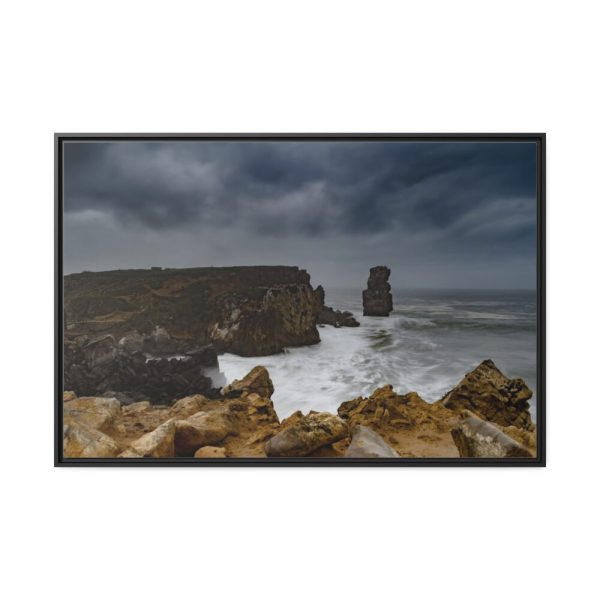 88289-416.jpg Coastline Ocean Cliffs Framed Canvas