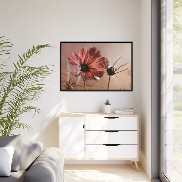 88289-428.jpg Pink Cosmos II Framed Canvas