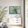 88289-453.jpg Vintage Palm Tree Canopy And Sky Framed Canvas