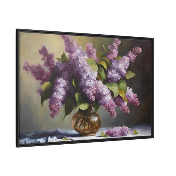 88289-460.jpg Still Life Lilac Flowers Framed Canvas