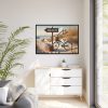 88289-473.jpg Peaceful Beach Scene Framed Canvas