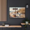 88289-474.jpg Peaceful Beach Scene Framed Canvas