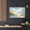 88289-479.jpg Beach Scene With Gentle Sand Dunes Framed Canvas