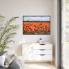 88289-508.jpg Beautiful Red Field Framed Canvas