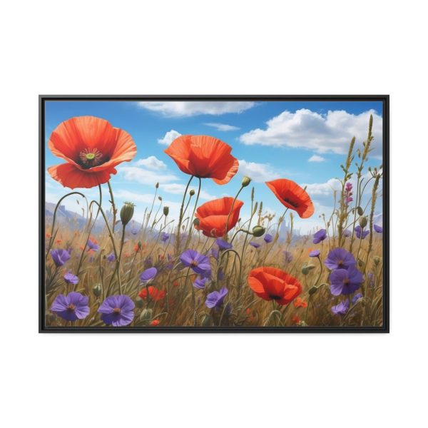 88289-511.jpg Wildflowers Meadow Framed Canvas