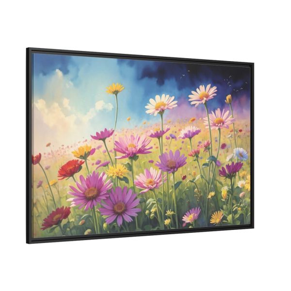 88289-515.jpg Wildflowers on Rough Texture Framed Canvas