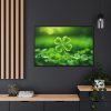 88289-529.jpg Four-leaf Clover Luck Framed Canvas