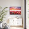 88289-553.jpg Tulip Field In The Morning Framed Canvas