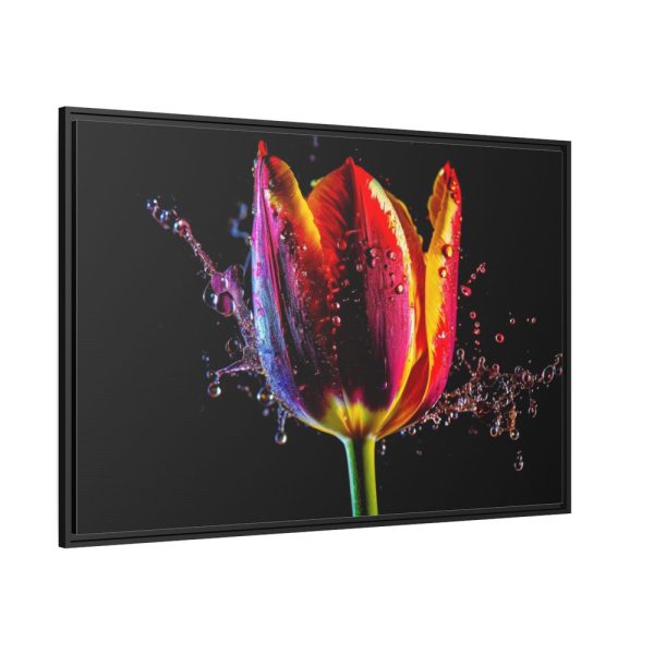 88289-555.jpg Close-up Shot Tulip Framed Canvas
