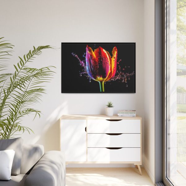88289-558.jpg Close-up Shot Tulip Framed Canvas