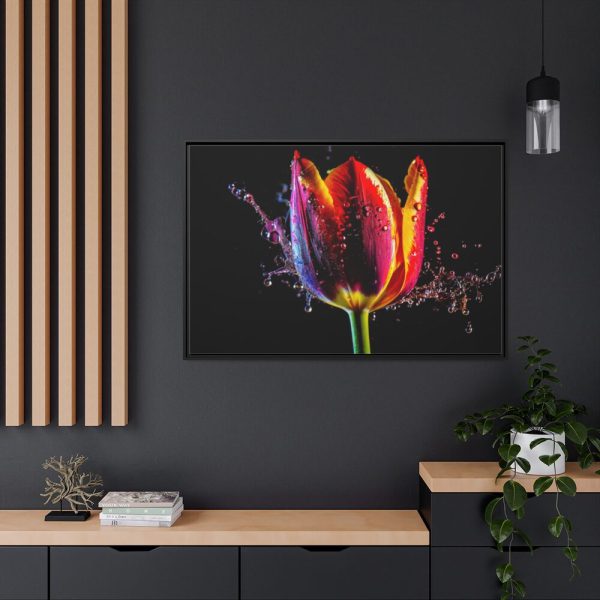 88289-559.jpg Close-up Shot Tulip Framed Canvas