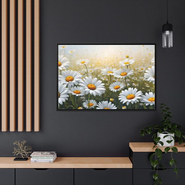 88289-584.jpg Blooming Daisy Field Framed Canvas