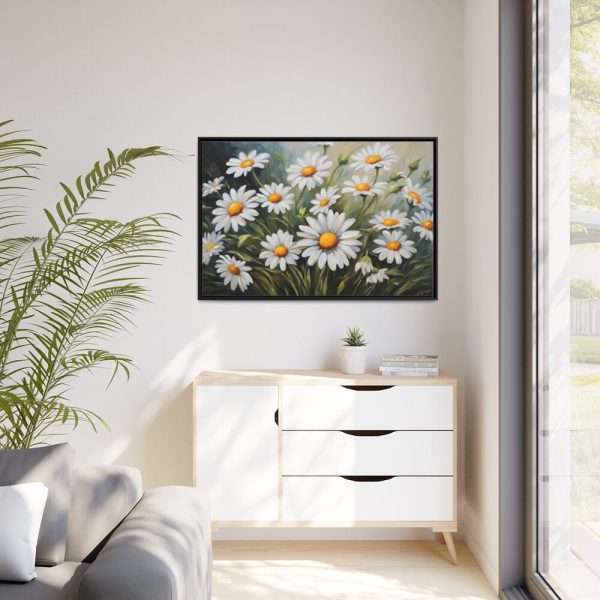 88289-603.jpg Daisy Flower Meadow Framed Canvas