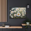 88289-604.jpg Daisy Flower Meadow Framed Canvas