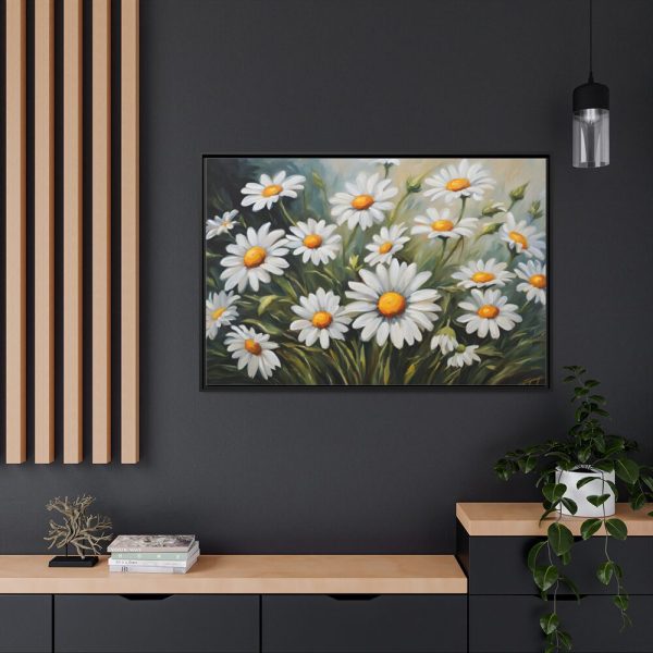 88289-604.jpg Daisy Flower Meadow Framed Canvas