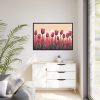 88289-608.jpg Pink Tulips Row At Sunset Framed Canvas