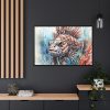 Colorful Lionfish Framed Canvas