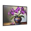 88289-625.jpg Purple Orchid Still Life Framed Canvas