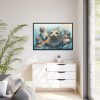 88289-648.jpg Seal Family Art Framed Canvas
