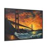 88289-65.jpg Golden Gate Bridge Painting Framed Canvas