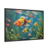 88289-670.jpg Vibrant Fish In The River Framed Canvas