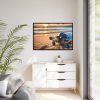 Marine Turtle Beach Sea Framed Canvas