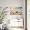88289-708.jpg Sandy Beach With Seashells I Framed Canvas