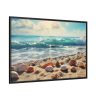 88289-710.jpg Sandy Beach With Seashells II Framed Canvas