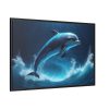 88289-715.jpg Dolphin Jump Framed Canvas