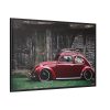 88289-85.jpg Red Old Beetle Car Framed Canvas