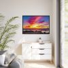 88289-98.jpg Pink Sky Sunset Framed Canvas