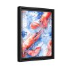 Seamless Lobster Nautical Framed Canvas