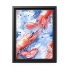 Seamless Lobster Nautical Framed Canvas