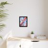 Seamless Lobster Nautical Framed Canvas