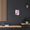 Seamless Lobster Nautical Framed Canvas
