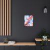 Seamless Lobster Nautical Framed Canvas